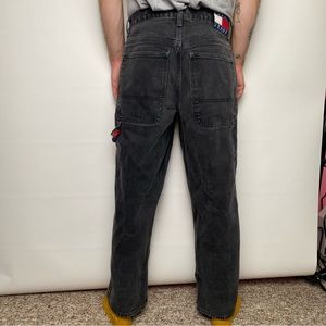 Mens Tommy Hilfiger wide leg jeans